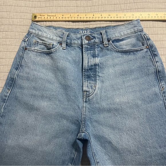 a.n.a. Highest Rise 90's Denim Bermuda 9'' inseam Size 6 - Picture 5 of 11